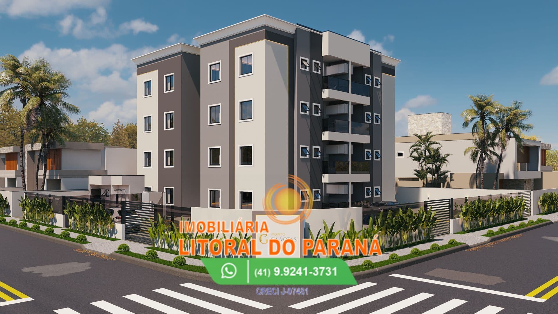 Apartamentos novos no Balneário Gaivotas