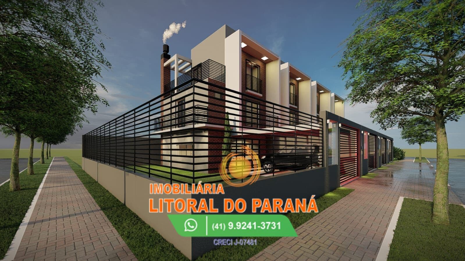 Sobrado Alto Padrão vista para mar 115m² -Balneário Ipacaraí - Matinhos - PR