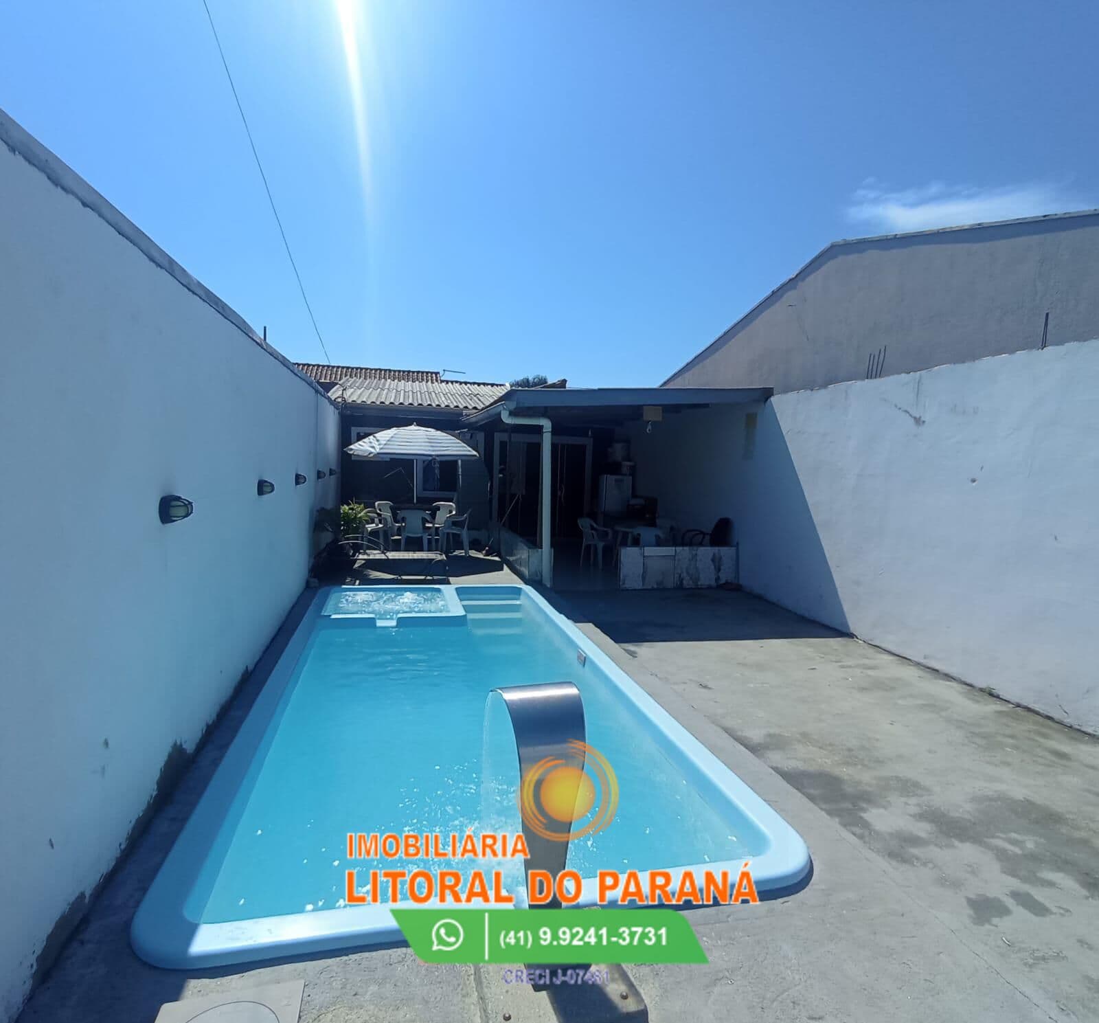 Casa Kitnet com piscina à venda no Balneário Ipanema - Pontal do Paraná/PR