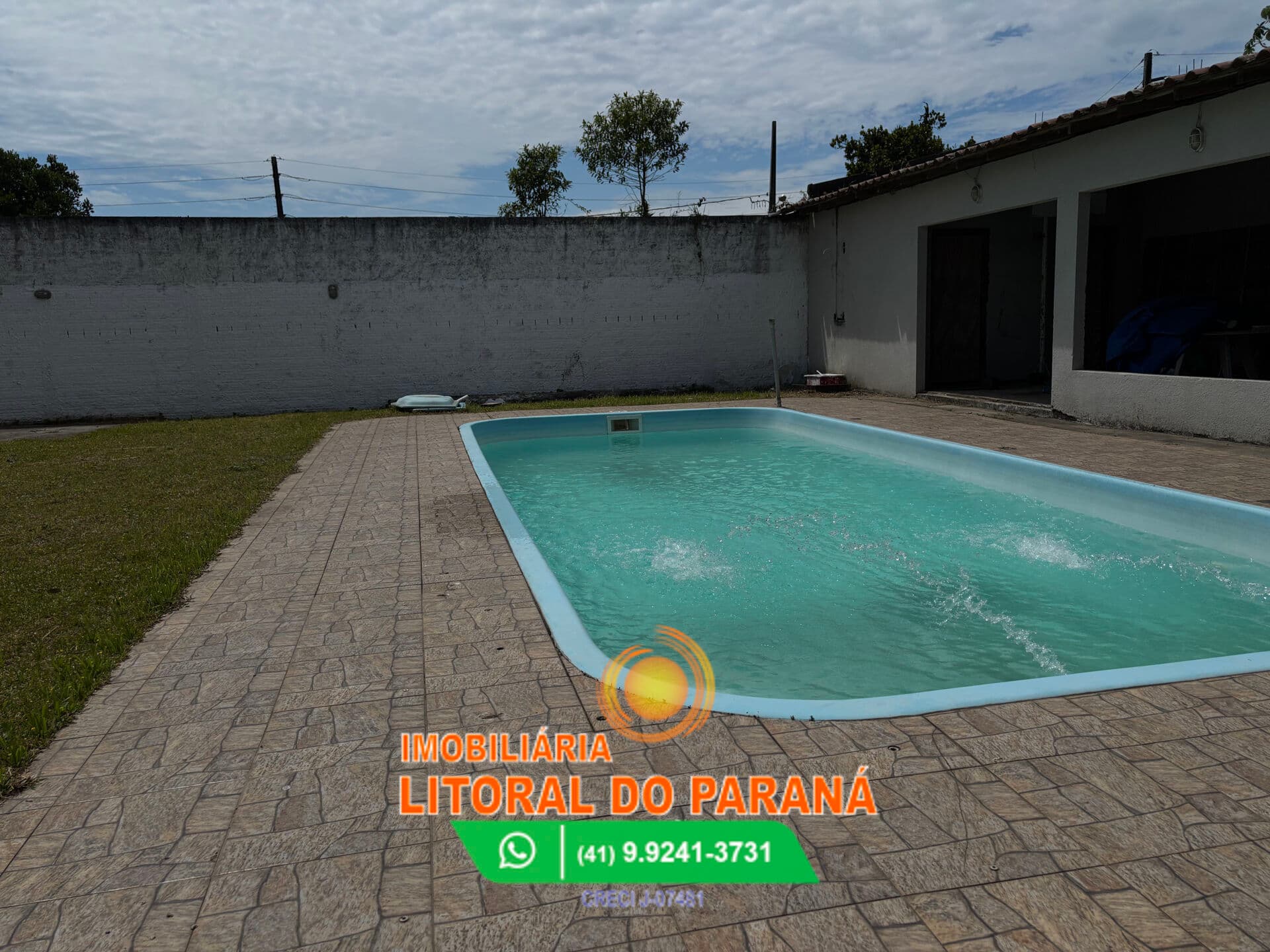 Casa c/piscina à venda Baln. Ipanema - Pontal do Paraná/PR