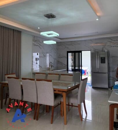 Linda casa de 3qts sendo 1 suíte com acabamento de primeiro no GreenVille