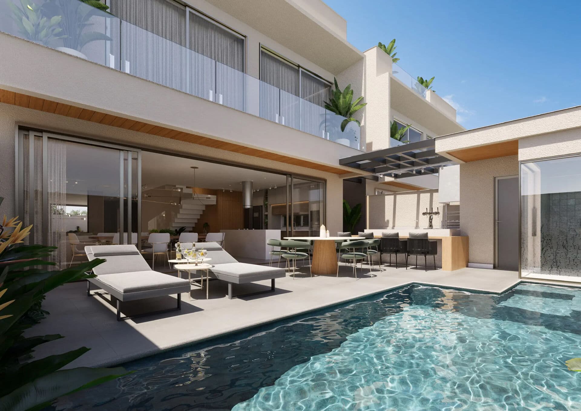 Casas de Luxo a Venda Barra da Tijuca Condomínio Alameda dos Eucaliptos, 536m2, 5 Suites, 3 Vagas