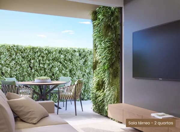 Apartamentos Garden com 3 quartos a venda, 92m2, Recreio dos Bandeirantes, Lanai Pontal Oceanico