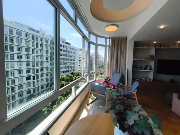 Apartamentos com 4 quartos à venda no Flamengo, 184m2, andar alto