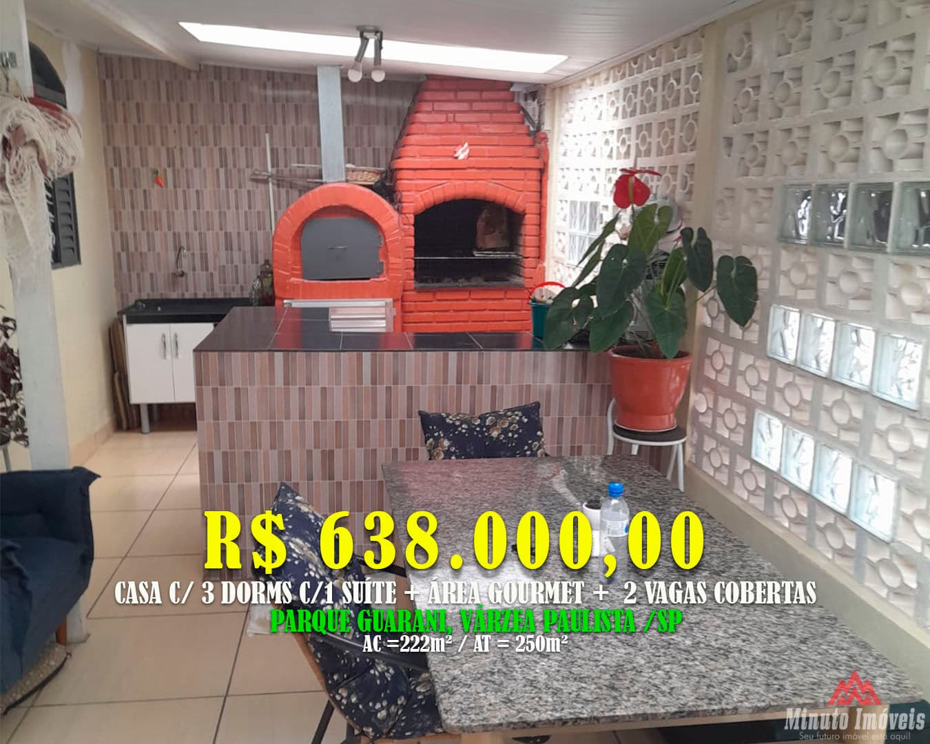 Casa no Parque Guarani - Várzea Paulista Loc: Parque Guarani, Varzea Pta -SP.