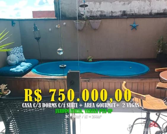 Jardim Itália em Várzea Paulista/SP Valor = R$ 750.000,00