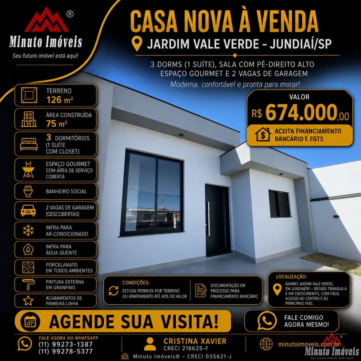 Casa em Jundiaí - Jardim Marambaia