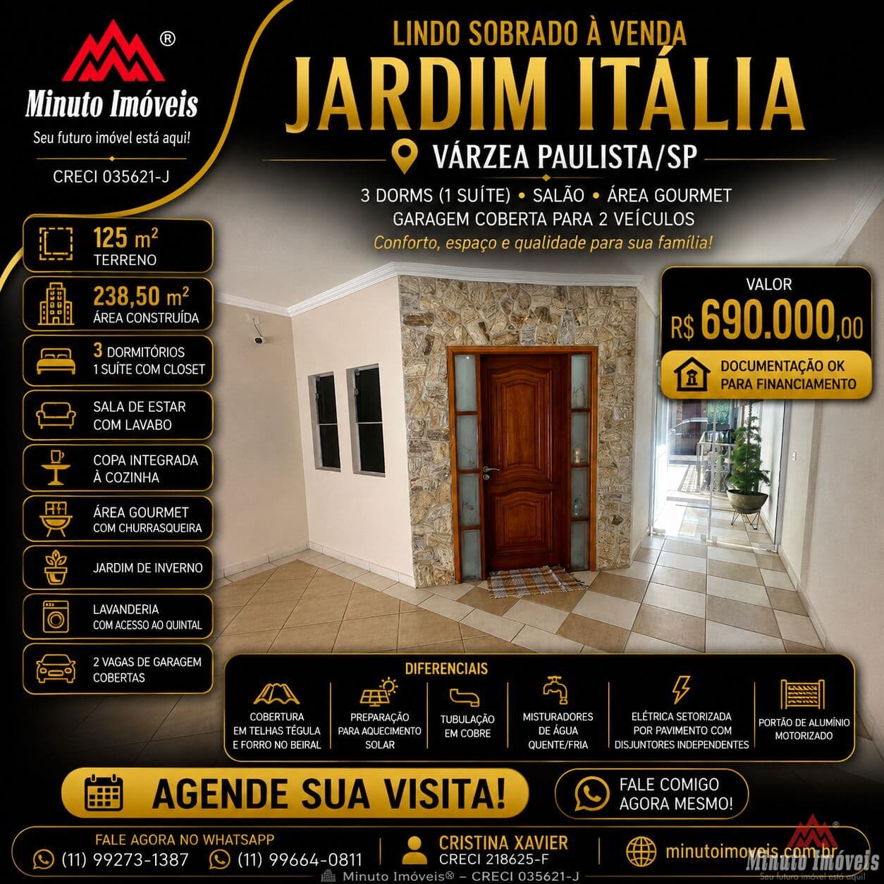 Casa em Várzea Paulista - Jardim Itália