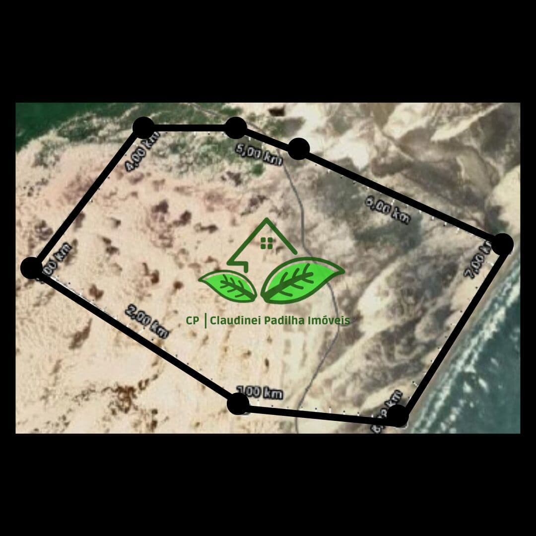 Área de terra para loteamento ou usina eólica com 630 hectares