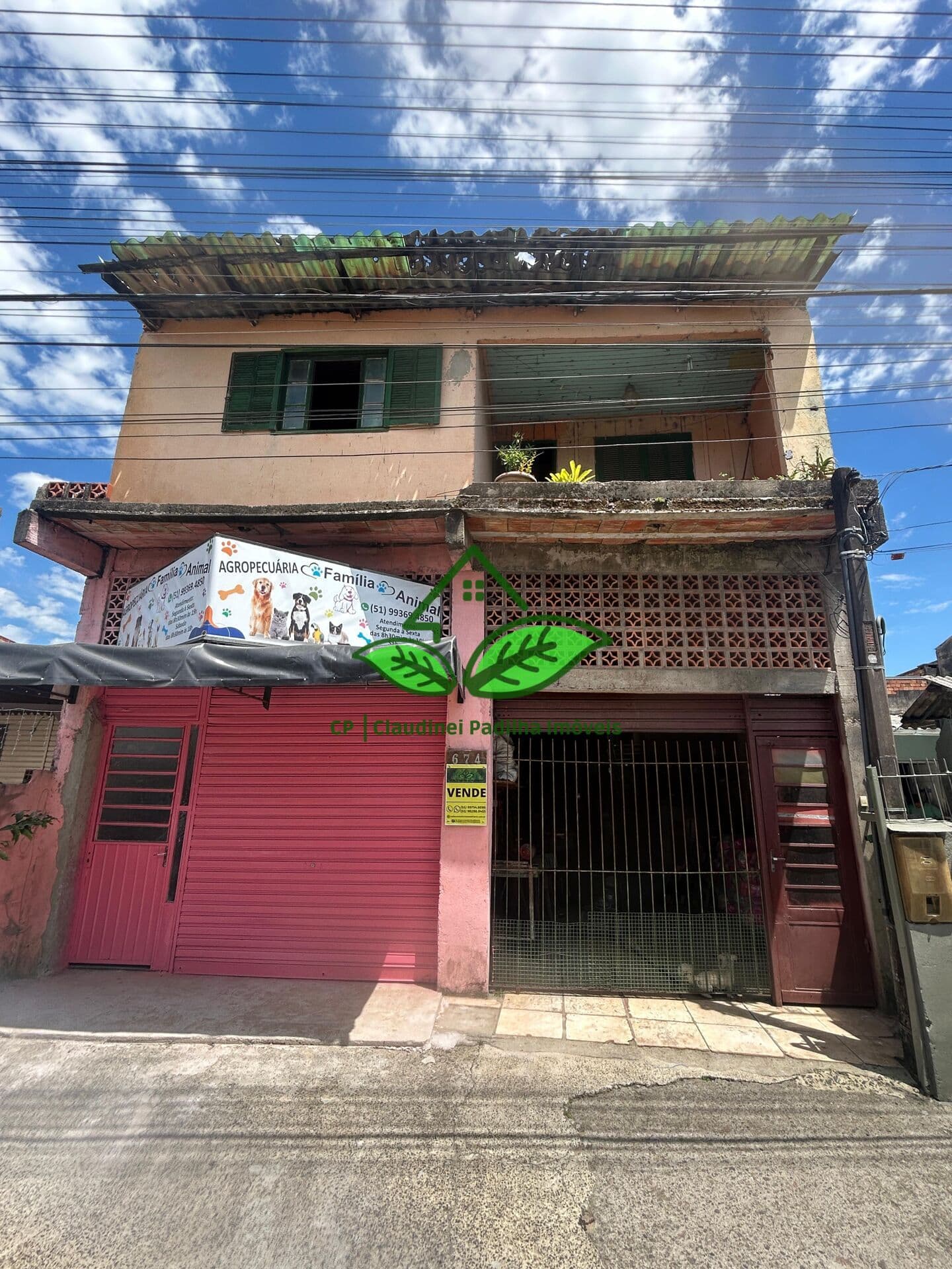 Imóvel comercial/residencial à venda a 700 m da Av. Flores da Cunha em Cachoerinha/RS