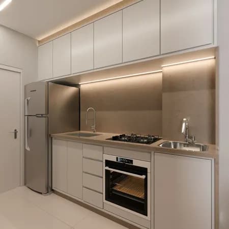 Apartamento 1 ou 2 Dormitórios em São Miguel