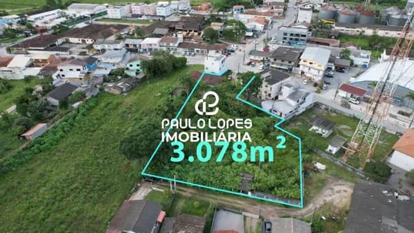 Terreno 3.078m² no Centro de Paulo Lopes - Residencial ou Comercial