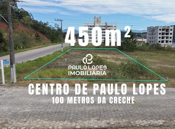 Escritura - Lote 450m² no Centro de Paulo Lopes/SC