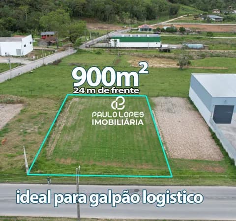 Lote amplo 900m² para Galpão em Paulo Lopes - bairro Areias - venda