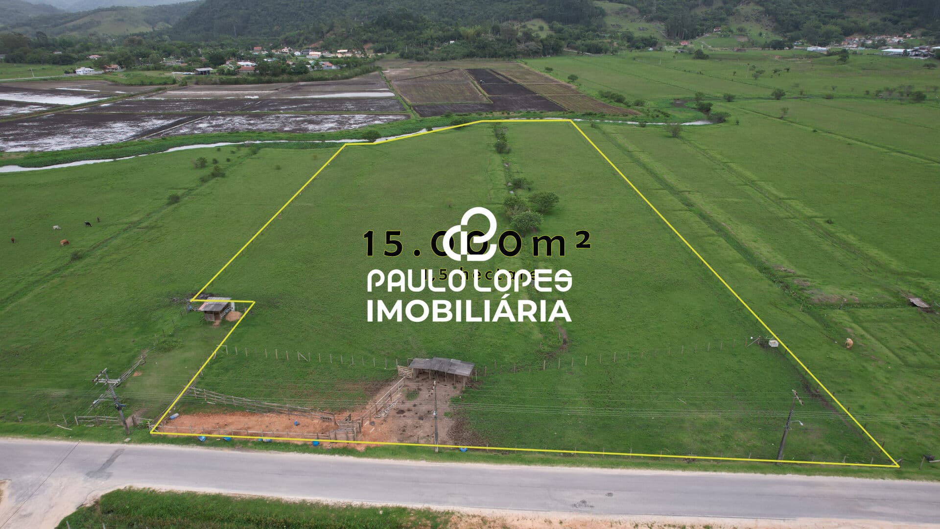 Terreno 15.000m² em Paulo Lopes/SC