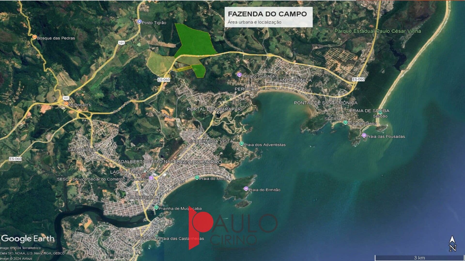 Terrenos á venda em Guarapari/ES