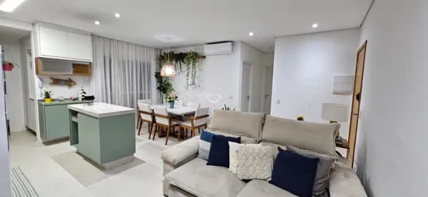 Apartamento à venda – 75m² com varanda gourmet em condomínio clube