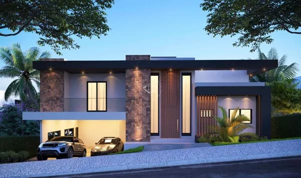 Terreno Com Projeto para casa de 271m