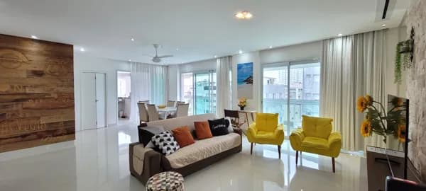 Lindo imóvel com vista para o Mar. Maior varanda Gourmet da região. 03 suítes. 02 vagas. Lazer Completo