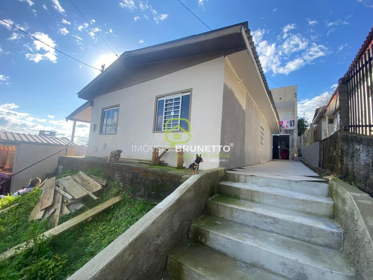 2 CASAS NA VILA 7 DE JULHO EM CAPINZAL/SC