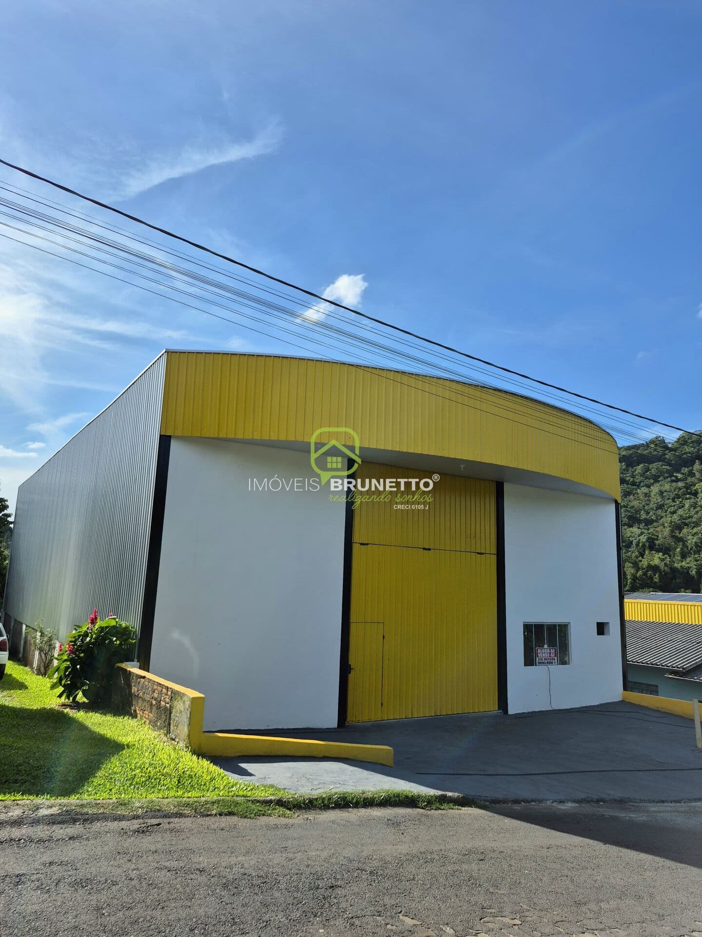 GALPÃO PARA LOCAÇÃO OU VENDA – ÁREA INDUSTRIAL