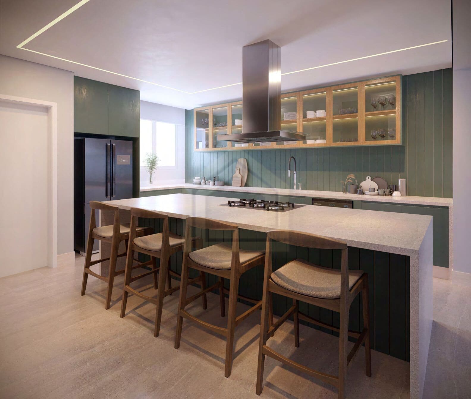 Apartamento de 3 Suítes, Living Amplo, Varanda Gourmet, Home Office e Closet