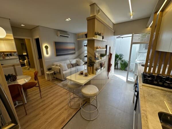 Apartamento 2 Dormitórios sendo 1 Suíte com Sacada Gourmet