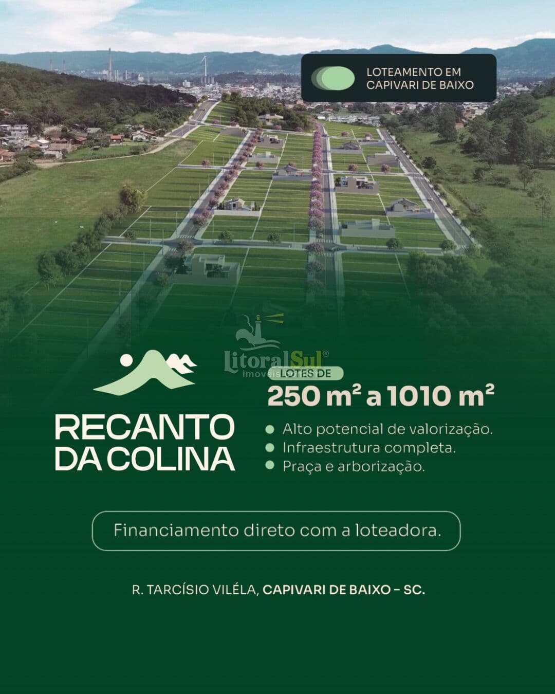 LOTEAMENTO RECANTO DA COLINA