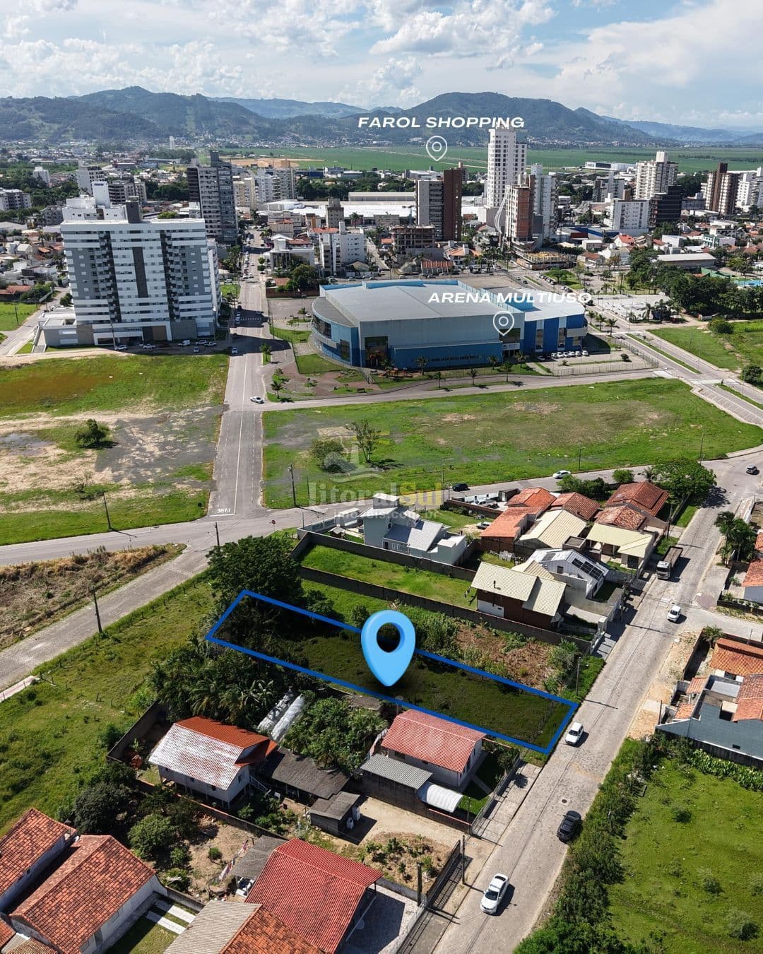 TERRENO PRÓXIMO A ARENA MULTIUSO E AO FAROL SHOPPING