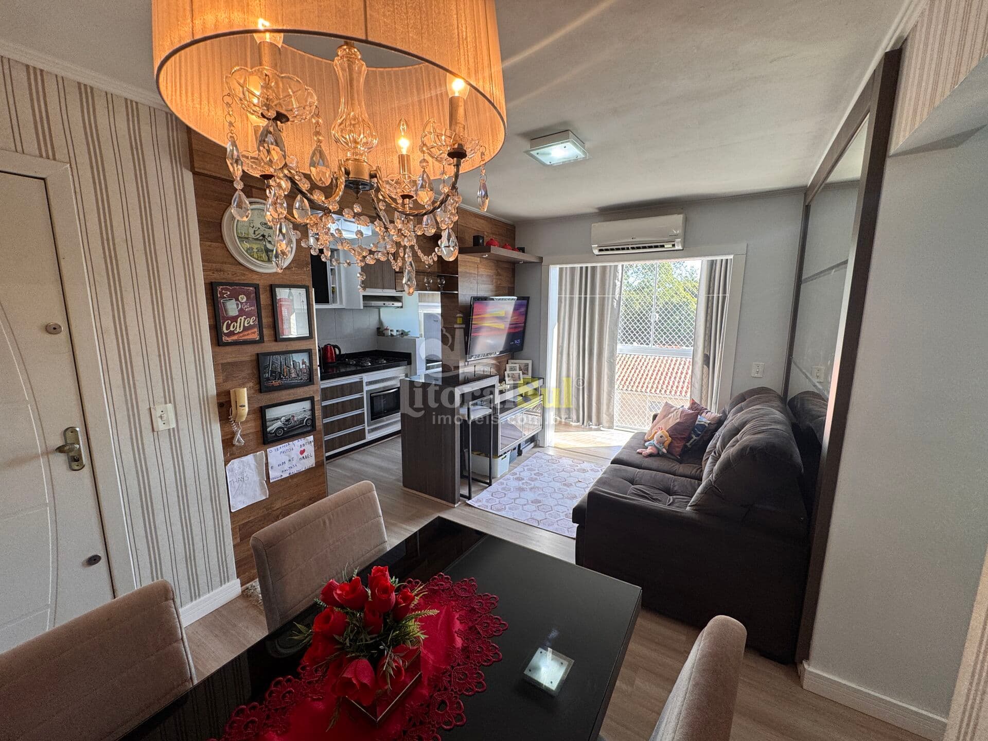 Apartamento mobiliado à venda no Residencial Veneza – Vila Esperança, Tubarão/SC