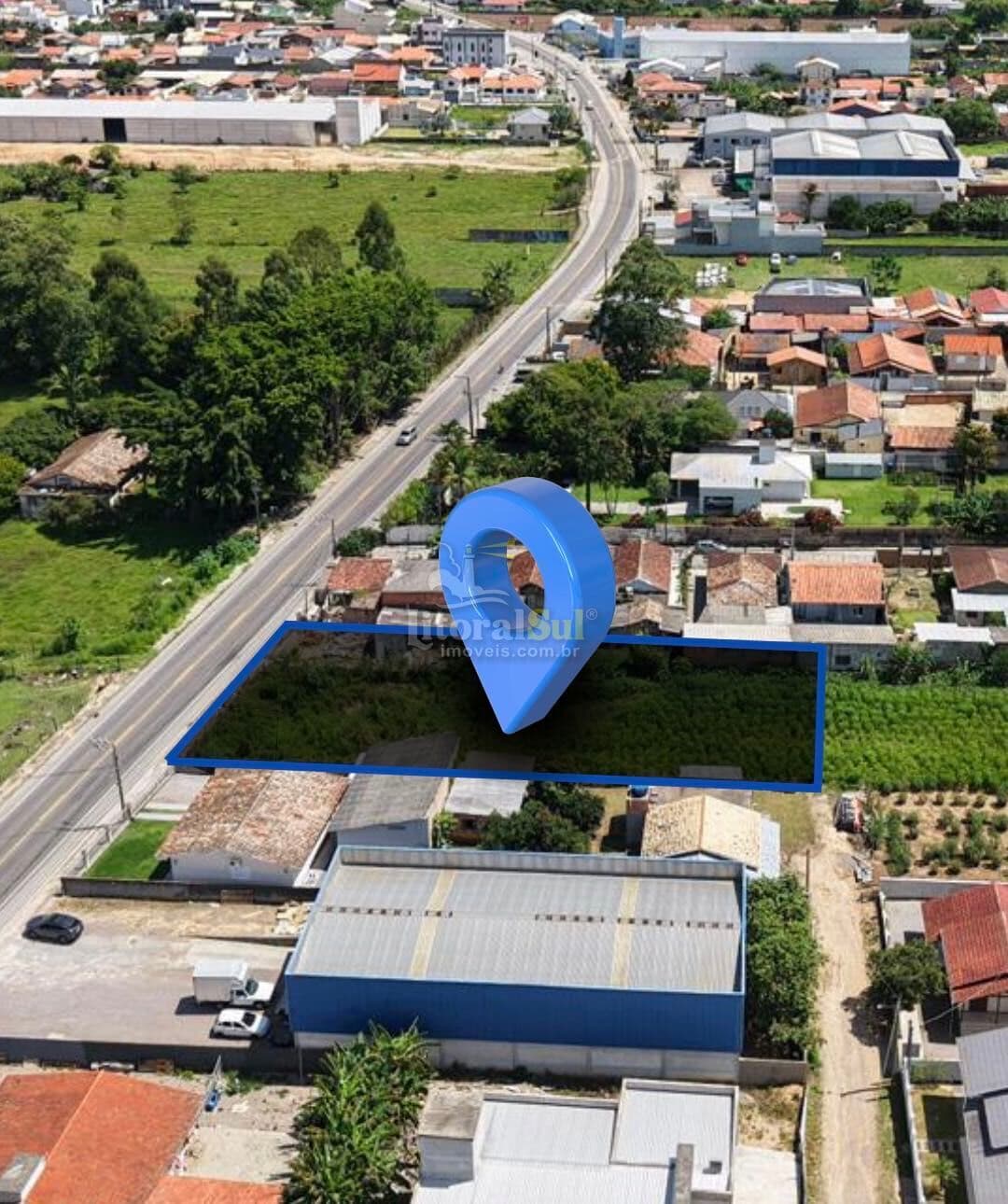 Terreno urbano com 1.109,00 m² de área total