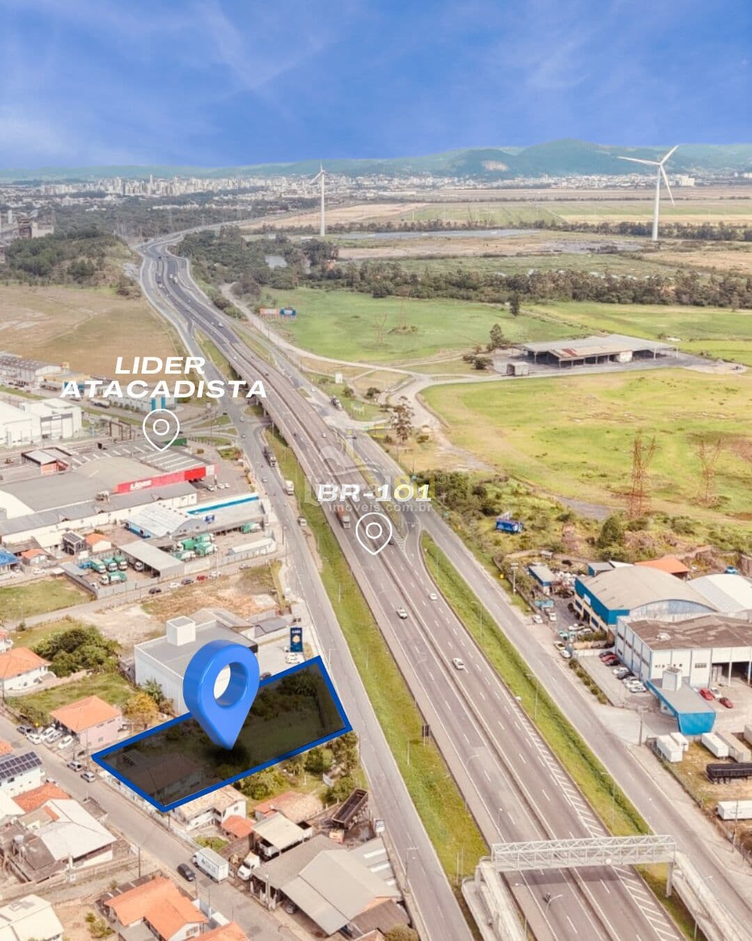Terreno Residencial/Comercial à venda em Capivari de Baixo/SC