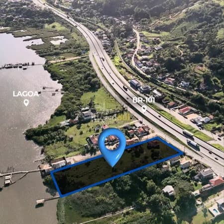 TERRENO ÀS MARGENS DA BR-101