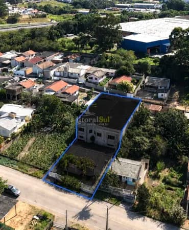 Galpão comercial e residencial - 2 pavimentos - Todo Mobiliado - Litoral Sul Imóveis - Imobiliária Tubarão - SC