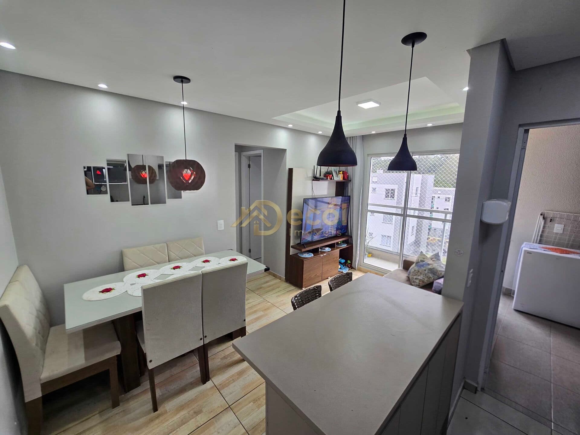 Lindo Apartamento Semi Mobiliado Em Campo Largo/PR - ACEITA TROCA POR CASA TÉRREA