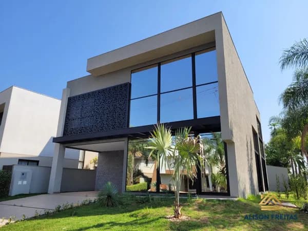 Casa nova com 4 suite, localizada no condominio fechado Alphaville II