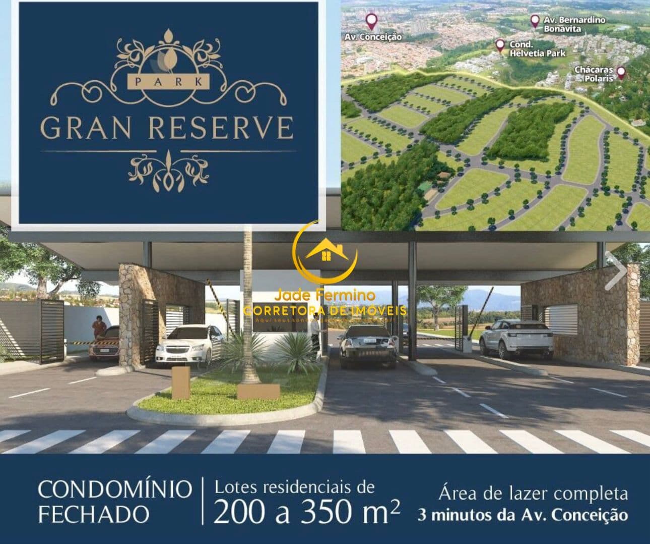 Lote/Terreno em Indaiatuba - Loteamento Park Gran Reserve