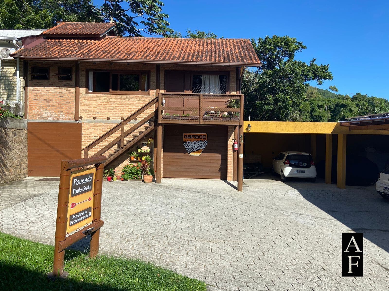 Pousada em Garopaba, com vista ao mar