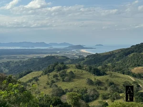 Terreno em Garopaba, vista mar e lagoa