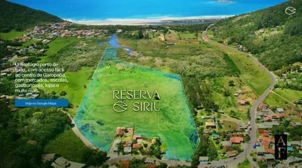 Terreno em Garopaba no Siriu