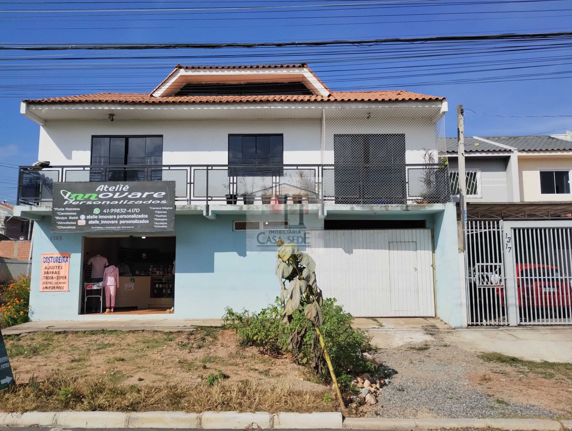 Sobrado de esquina Residencial/Comercial a venda no Campo de Santana