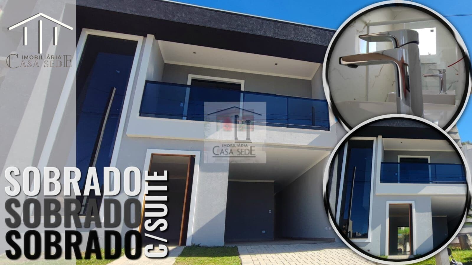 SOBRADO com SUITE em CONDOMINIO